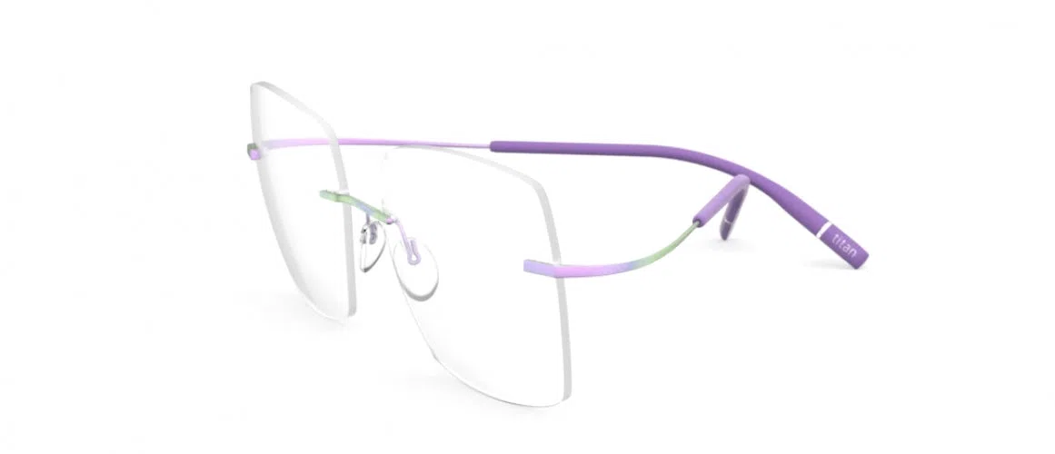 Silhouette TMA - The Icon II Chassis Rimless 5541 Eyeglasses - view 14